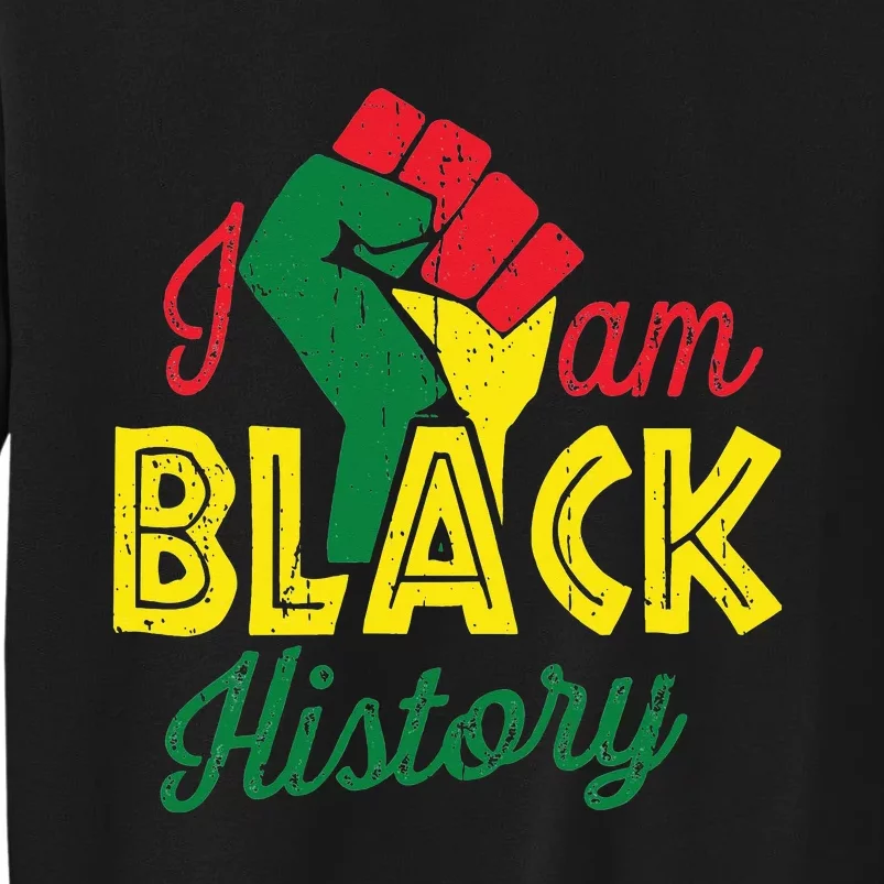 I Am Black History Month African American Pride Celebration Sweatshirt