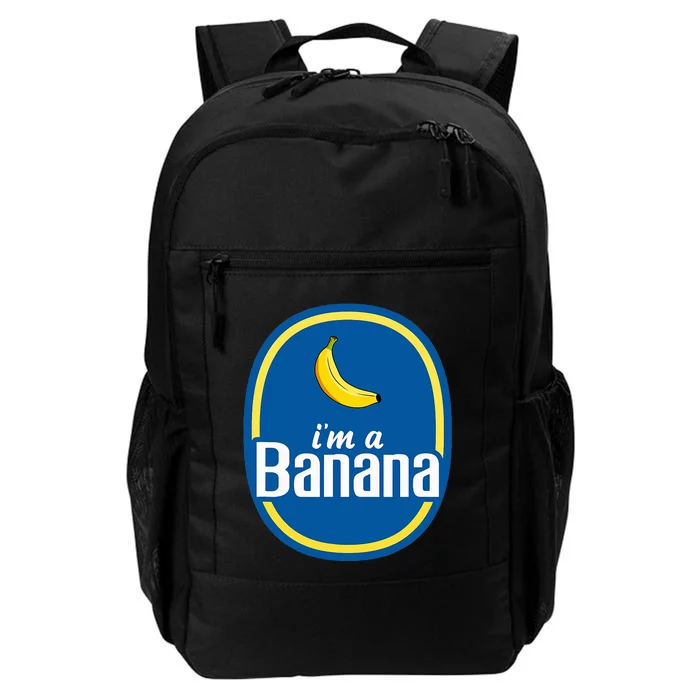 IM A Banana Costume Halloween Fruit Sticker Yellow Daily Commute Backpack