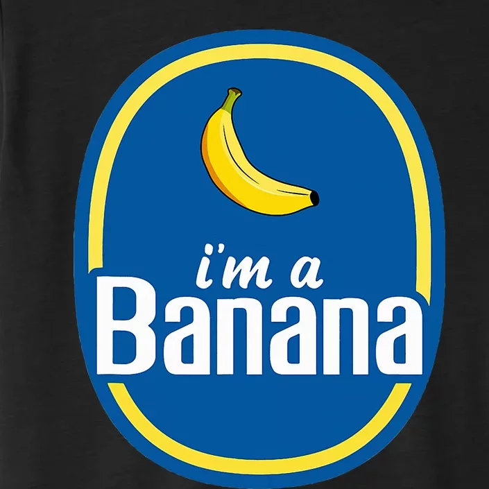 IM A Banana Costume Halloween Fruit Sticker Yellow ChromaSoft Performance T-Shirt