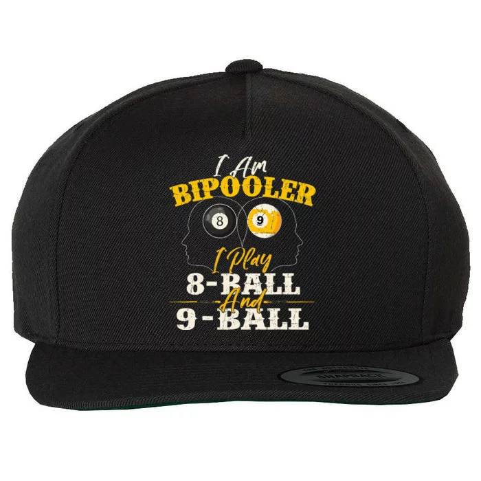 I Am Bipooler Snooker Game Billiards Lover Pool Player Wool Snapback Cap