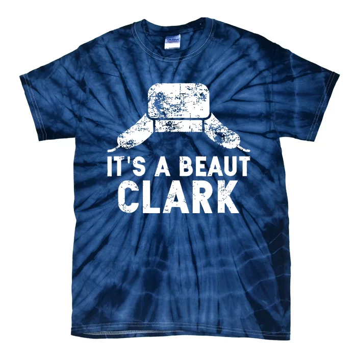 It's A Beaut Clark Christmas Tie-Dye T-Shirt