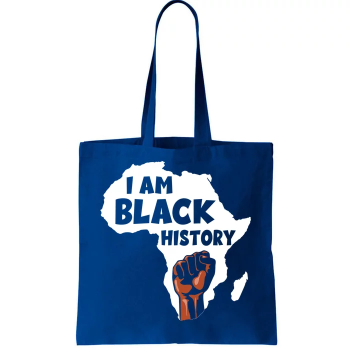 I Am Black History Month Juneteenth African Melanin Blm Gift Tote Bag