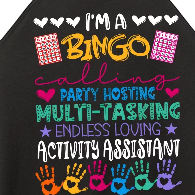 IM A Bingo Endless Loving Activity Assistant Women’s Perfect Tri Rocker Tank