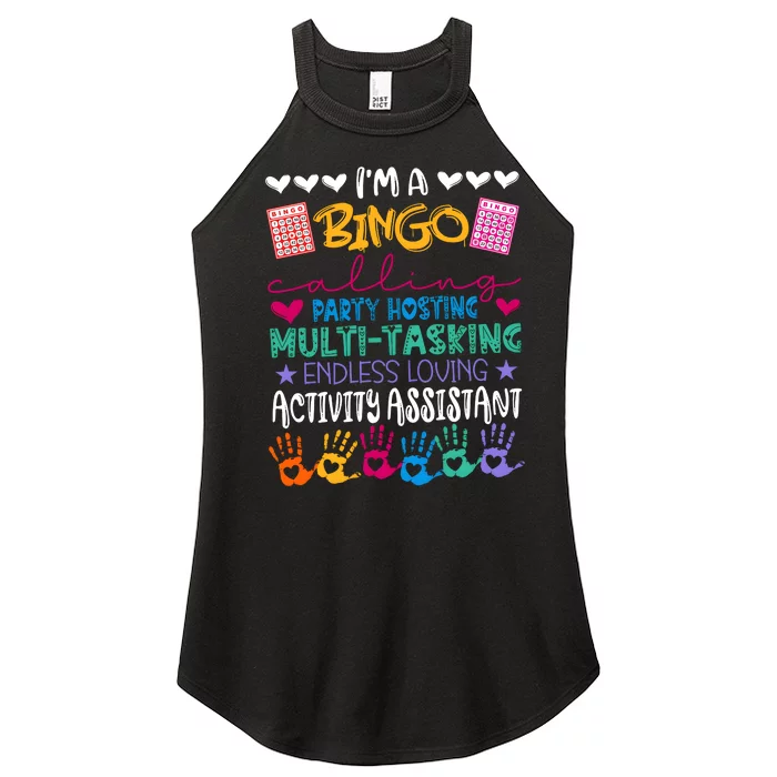 IM A Bingo Endless Loving Activity Assistant Women’s Perfect Tri Rocker Tank