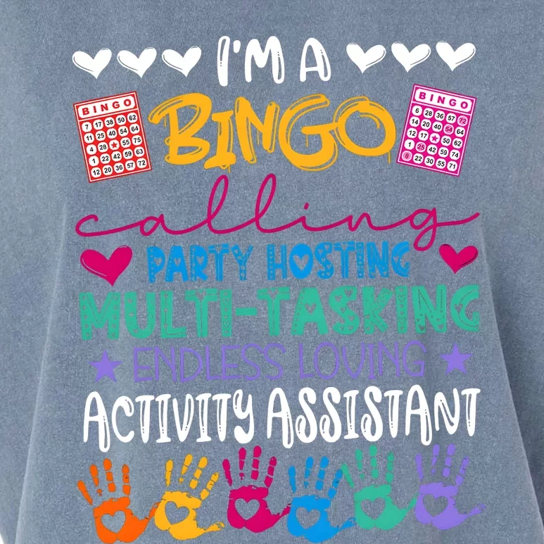 IM A Bingo Endless Loving Activity Assistant Garment-Dyed Women's Muscle Tee