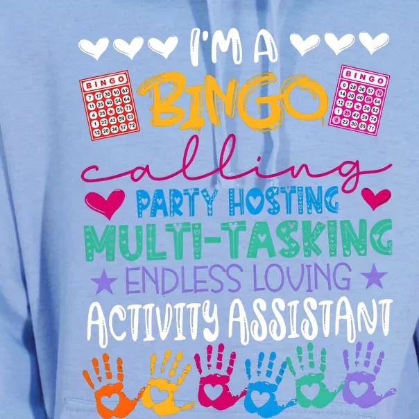 IM A Bingo Endless Loving Activity Assistant Unisex Surf Hoodie