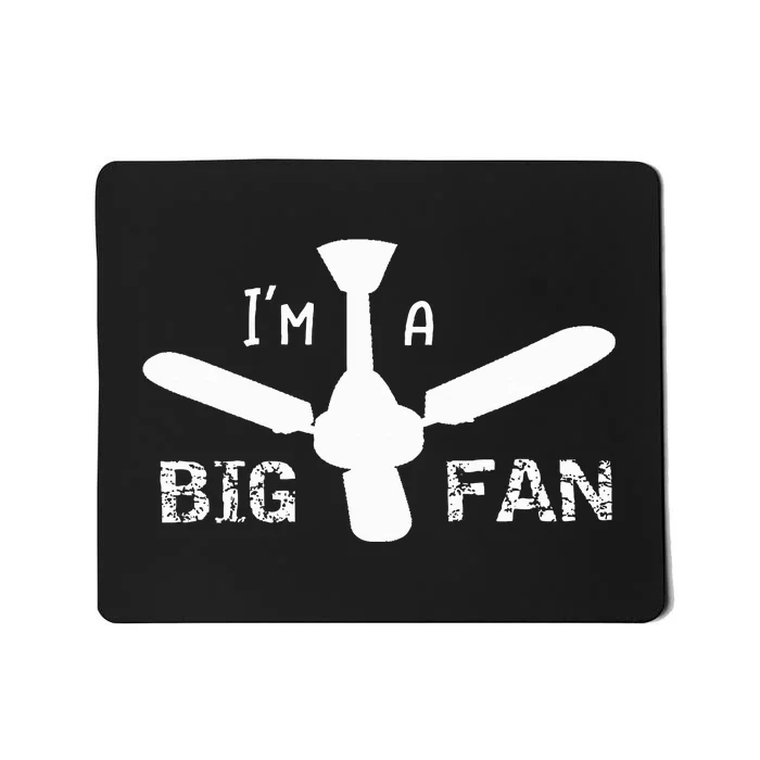 I'm a Big Fan Ceiling Fan Mousepad