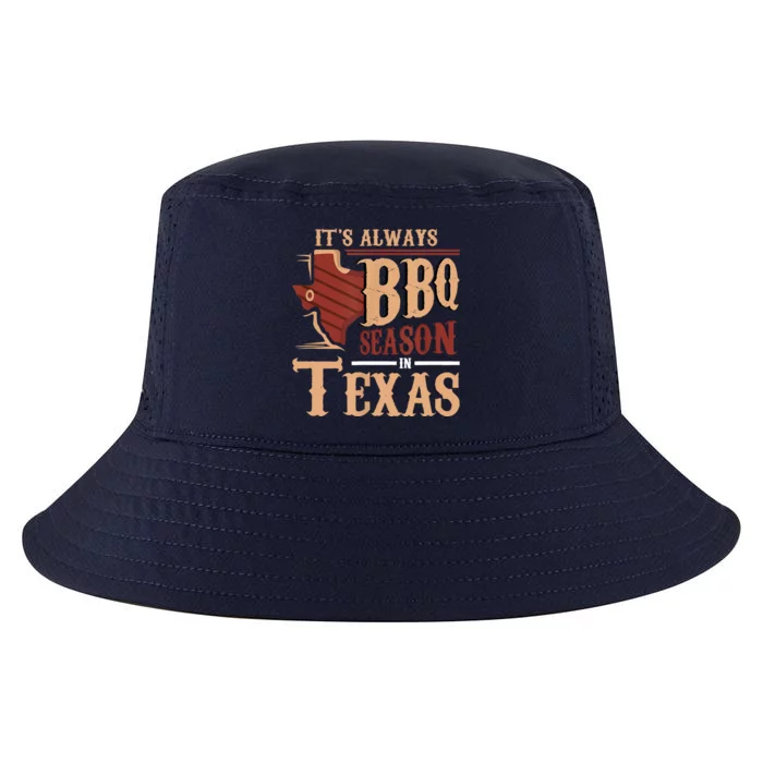 Its Always BBQ Season In Texas Barbecue Cool Comfort Performance Bucket Hat