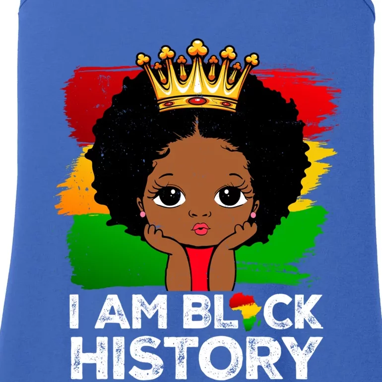 I Am Black History Month Juneteenth Black Melanin Gift Ladies Essential Tank