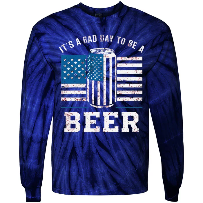 Its A Bad Day To Be A Bee.R Red Tie-Dye Long Sleeve Shirt