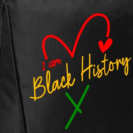 I Am Black History African Civil Rights Juneteenth City Backpack