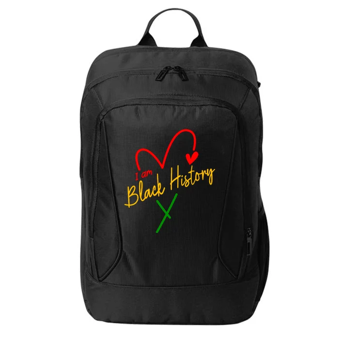 I Am Black History African Civil Rights Juneteenth City Backpack