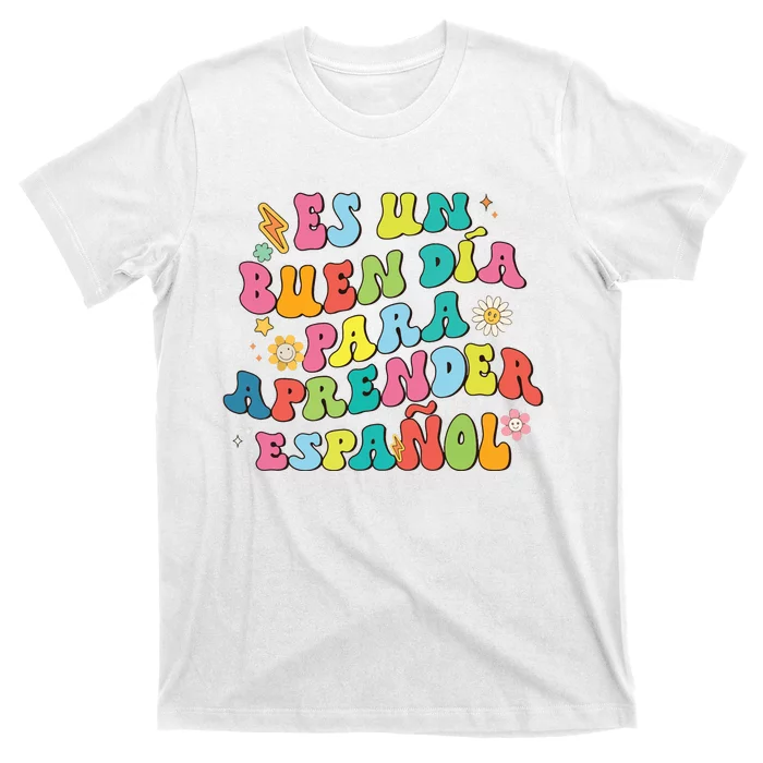 Its A Beautiful Day For Learning Maestra Spanish Teacher T-Shirt