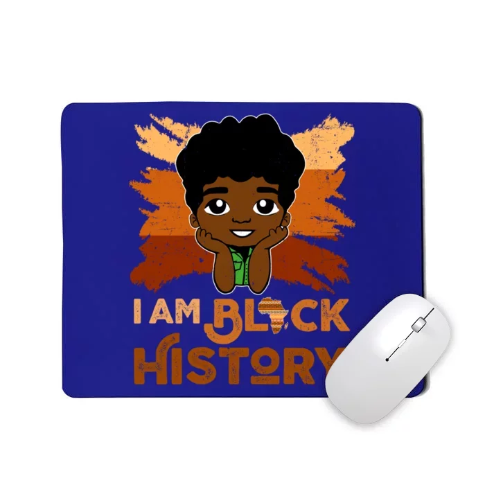 I Am Black Historyjuneteenth Black History Month Funny Gift Mousepad