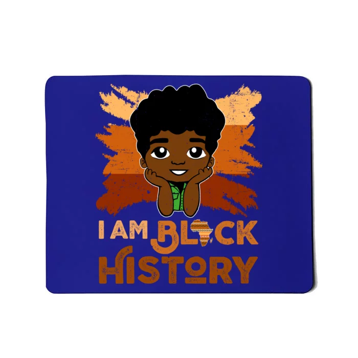 I Am Black Historyjuneteenth Black History Month Funny Gift Mousepad