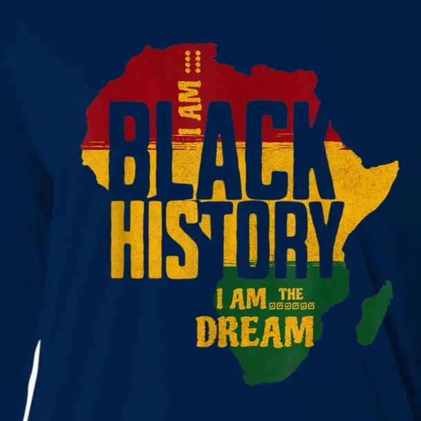 I Am Black History Month African American Cooling Performance Long Sleeve Crew