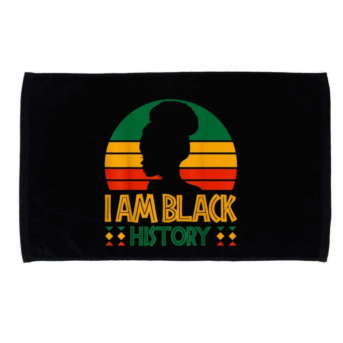 I Am Black History Month African American Microfiber Hand Towel