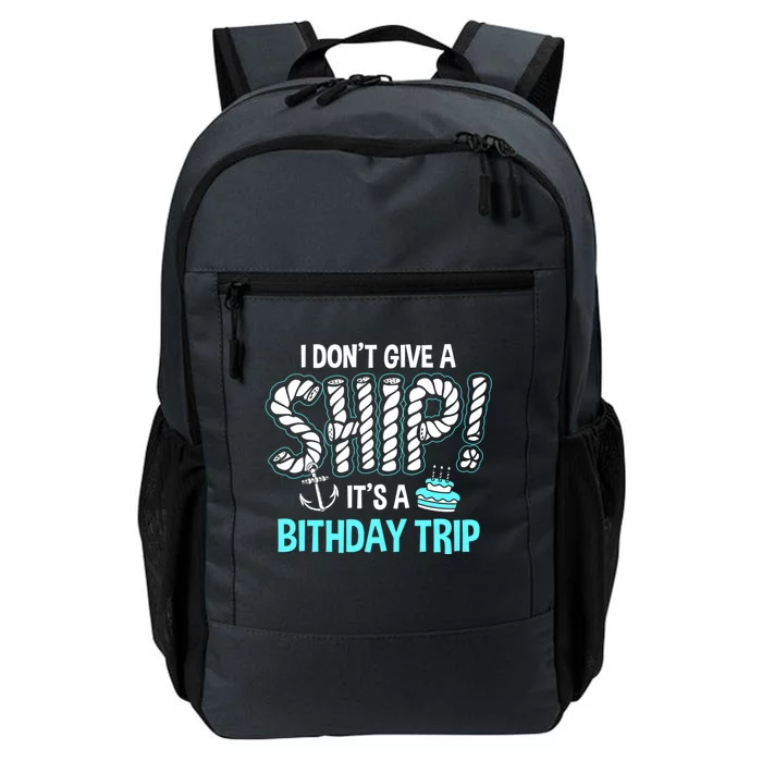 It's A Birthday Trip Cruise Ship Wear Anniversary Family Tee Funny Gift Daily Commute Backpack