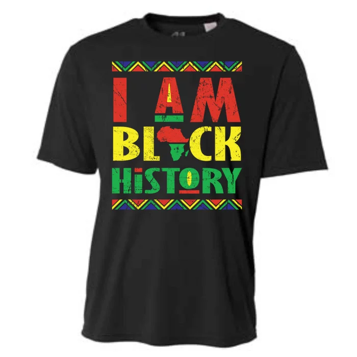 I Am Black History African American Pride Cooling Performance Crew T-Shirt