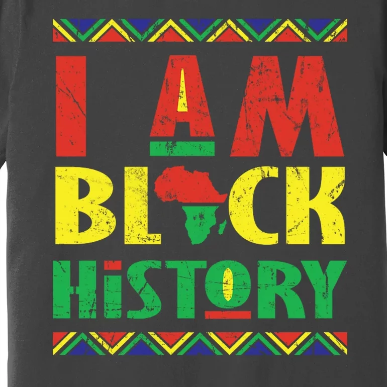 I Am Black History African American Pride Premium T-Shirt