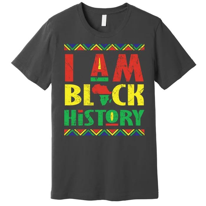 I Am Black History African American Pride Premium T-Shirt