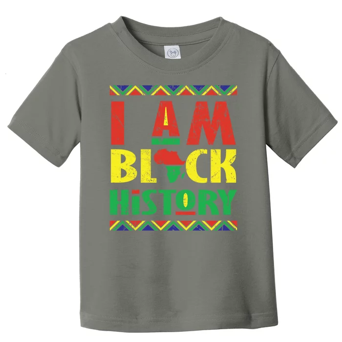 I Am Black History African American Pride Toddler T-Shirt