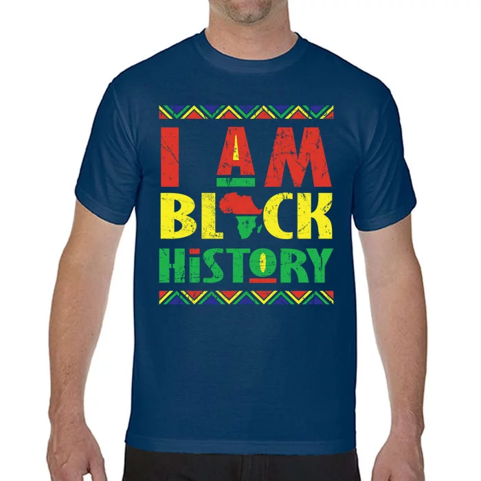 I Am Black History African American Pride Comfort Colors T-Shirt