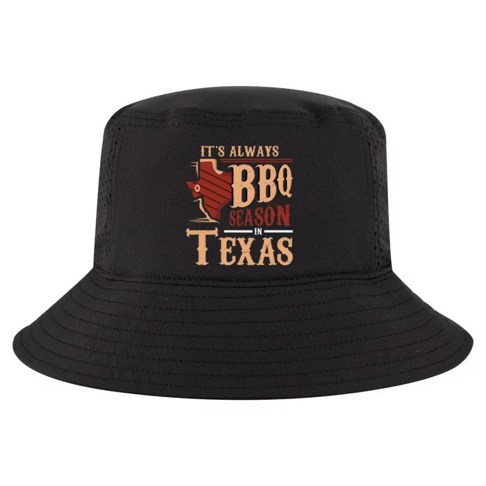 ItS Always Bbq Season In Texas Barbecue Cool Comfort Performance Bucket Hat