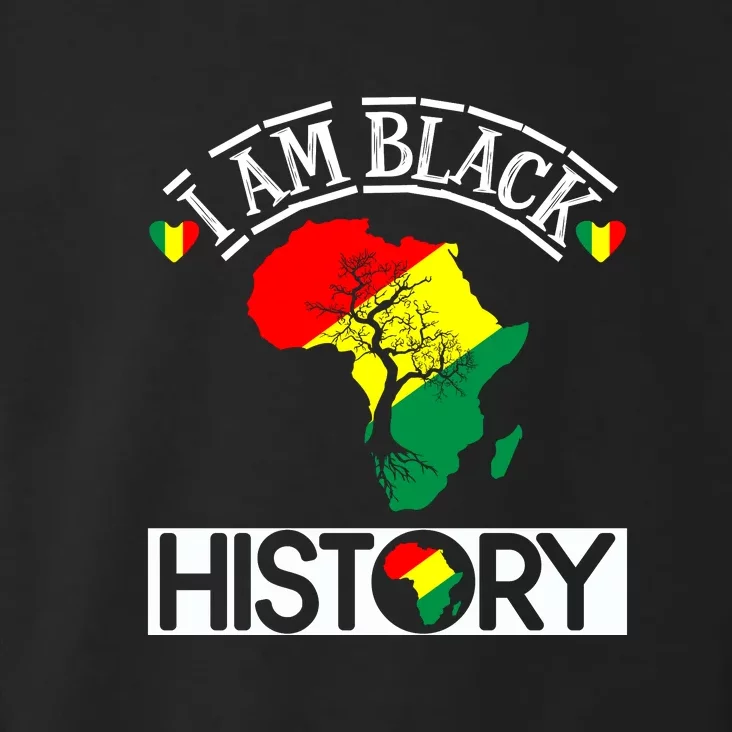 I Am Black History Month Gift Toddler Hoodie