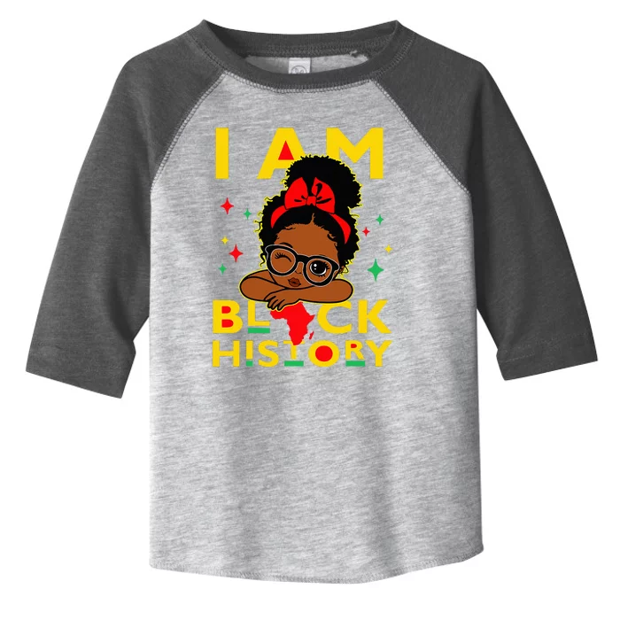 I Am Black History Toddler Fine Jersey T-Shirt