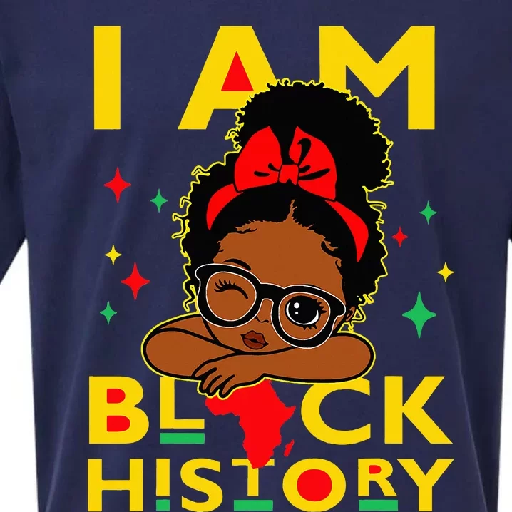 I Am Black History Sueded Cloud Jersey T-Shirt