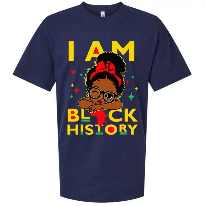 I Am Black History Sueded Cloud Jersey T-Shirt