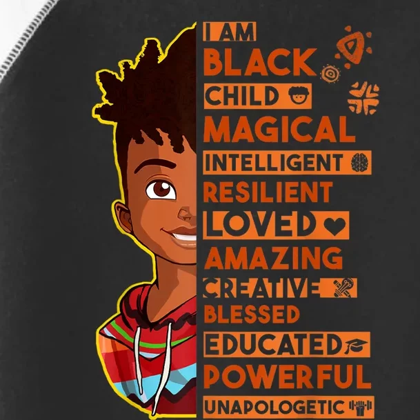 I Am Black History Month African American Toddler Fine Jersey T-Shirt