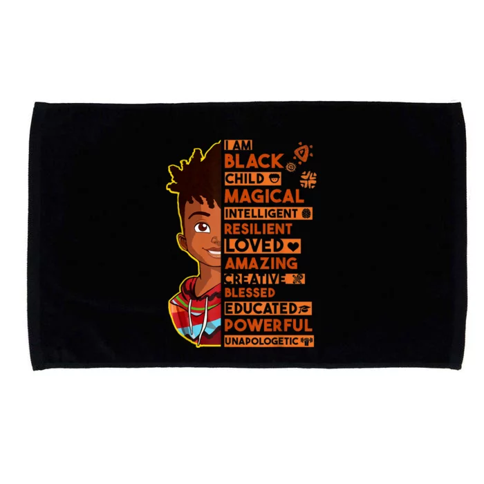 I Am Black History Month African American Microfiber Hand Towel