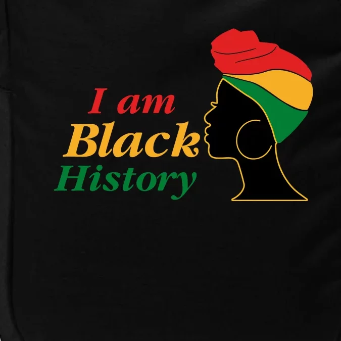 I Am Black History Strong Female Pride Impact Tech Backpack