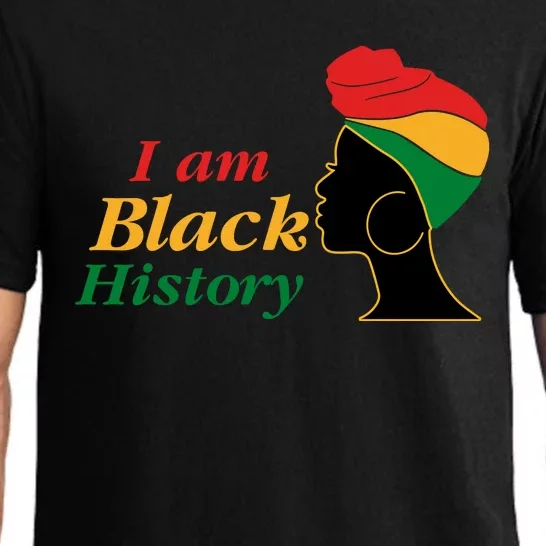 I Am Black History Strong Female Pride Pajama Set