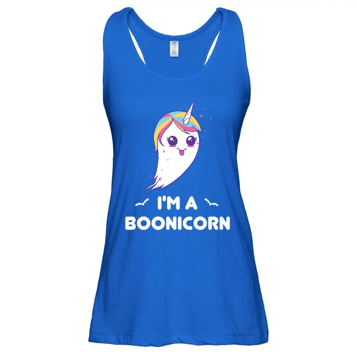 Im A Boonicorn Cute And Funny Ghost Unicorn For Halloween Gift Ladies Essential Flowy Tank