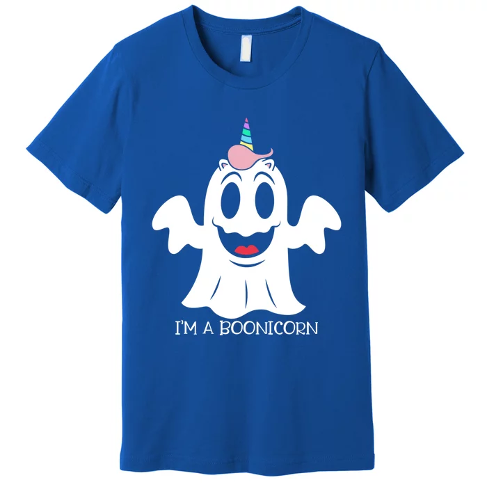 Im A Boonicorn Cute Halloween Ghost Unicorn Gift Premium T-Shirt