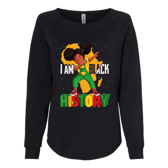 I Am Black History Women Black History Month Womens California Wash Sweatshirt