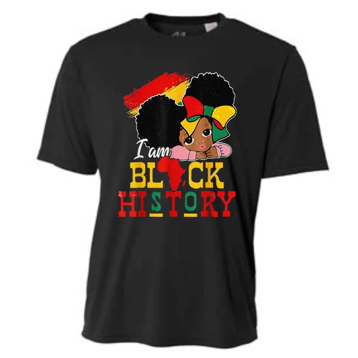 I Am Black History Month Black Melanin Cooling Performance Crew T-Shirt