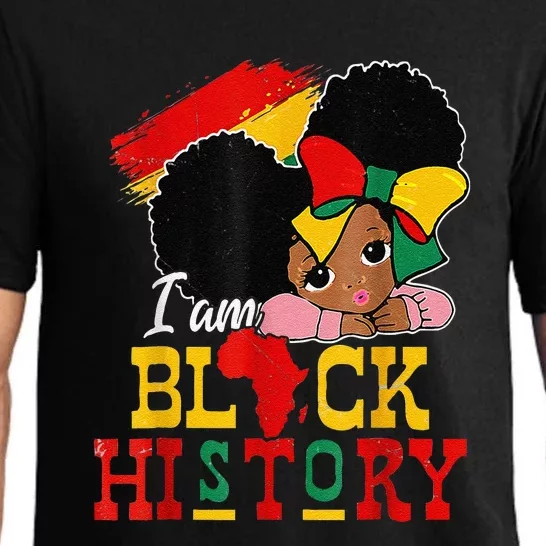 I Am Black History Month Black Melanin Pajama Set