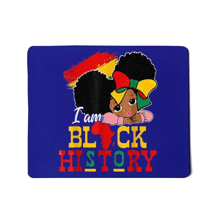 I Am Black History Month Black Melanin Mousepad