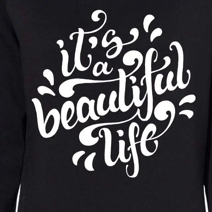 It's A Beautiful Life Womens California Wash Sweatshirt