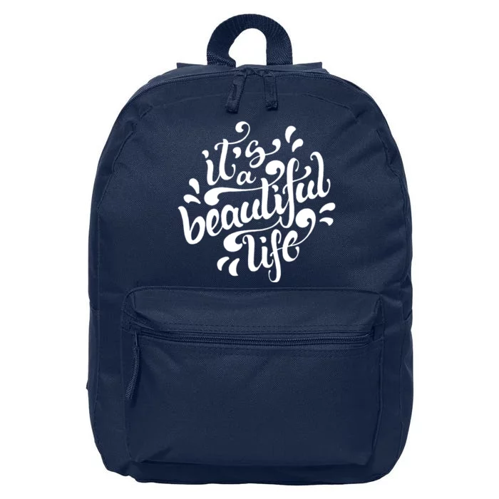 It's A Beautiful Life 16 in Basic Backpack