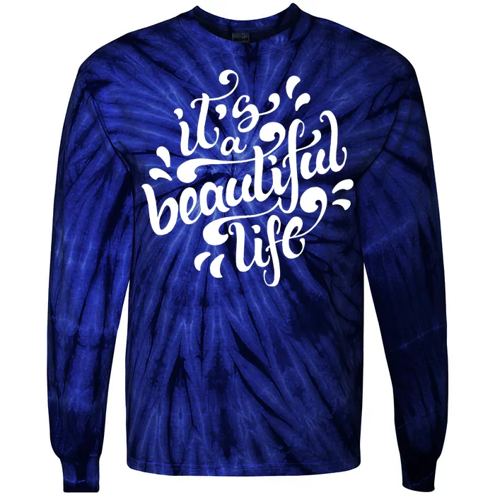 It's A Beautiful Life Tie-Dye Long Sleeve Shirt