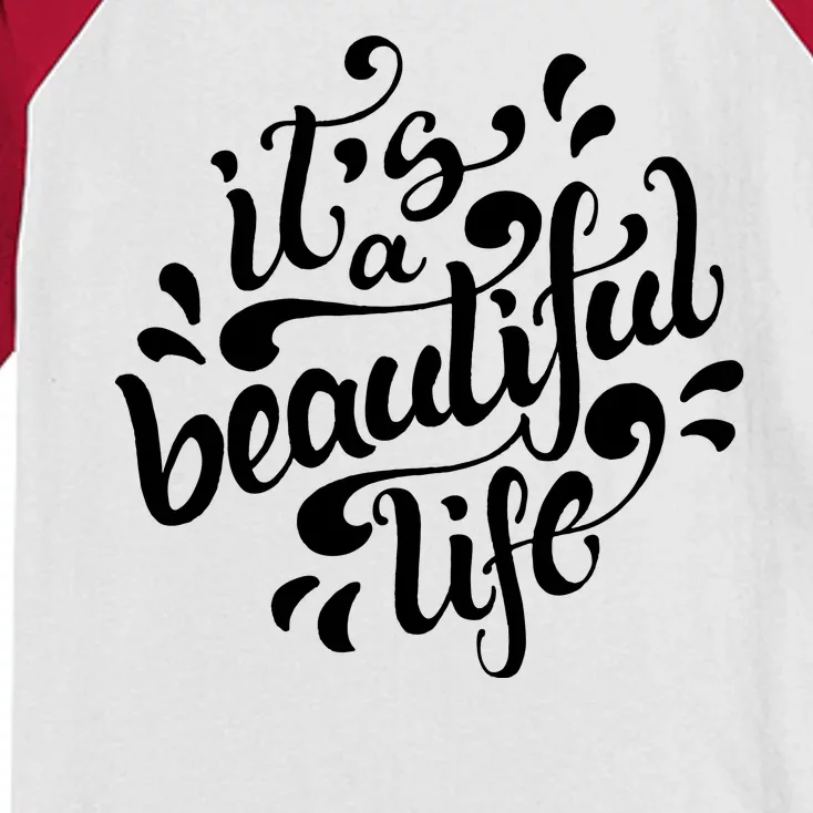 It's A Beautiful Life Kids Colorblock Raglan Jersey