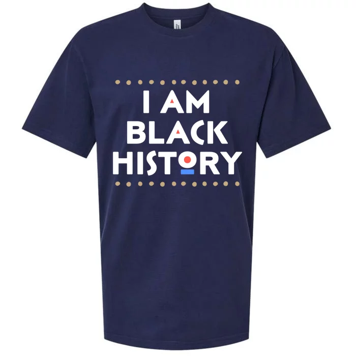 I Am Black History Month 2020 African American Pride Melanin Great Gift Sueded Cloud Jersey T-Shirt