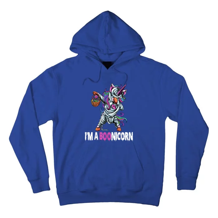 Im A Boonicorn Magical Rainbow Unicorn Halloween Design Cute Gift Tall Hoodie