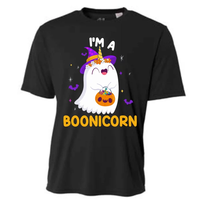 Im A Boonicorn Unicorn Boo Ghost Trick Or Treating Costume Funny Gift Cooling Performance Crew T-Shirt