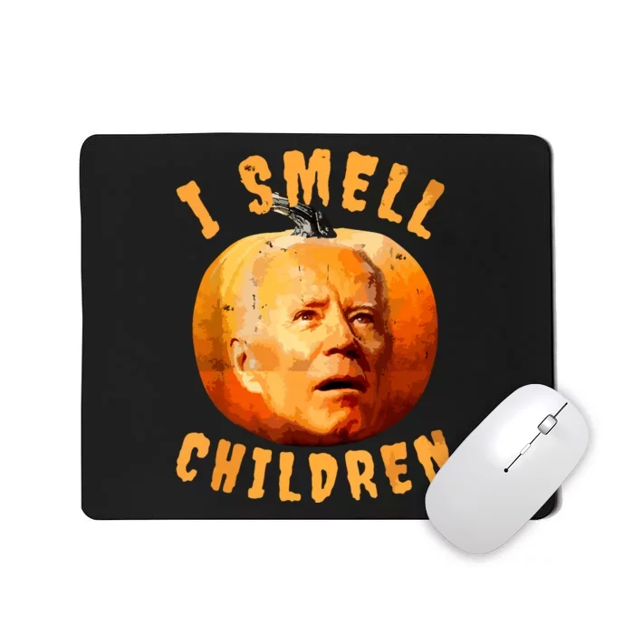 Ismellchildren Antijoe Biden Funny Witches Halloween Mousepad